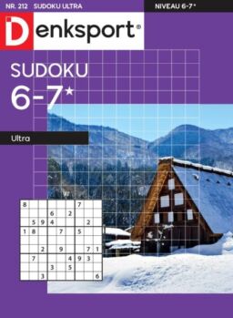Denksport Sudoku 6-7 ultra – 25 December 2025