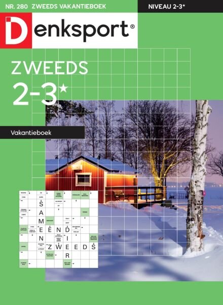 Denksport Zweeds 2-3 vakantieboek – 7 Januari 2026 Cover