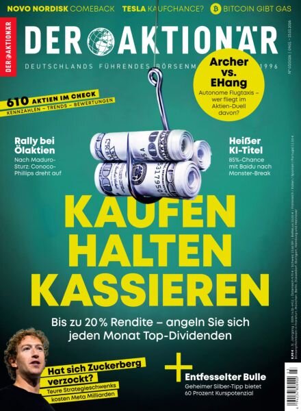 Der Aktionar – 09 Januar 2026 Cover