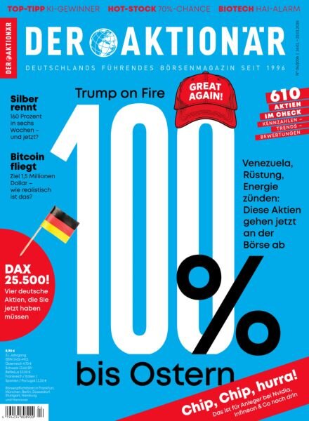 Der Aktionar – 16 Januar 2026 Cover