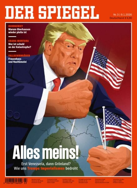 Der Spiegel – 09 Januar 2026 Cover