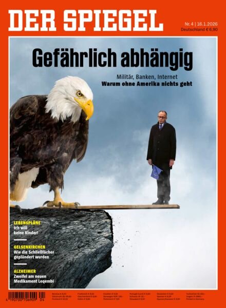 Der Spiegel – 16 Januar 2026 Cover