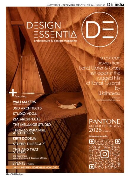 Design Essentia Magazine – November-December 2025 Cover
