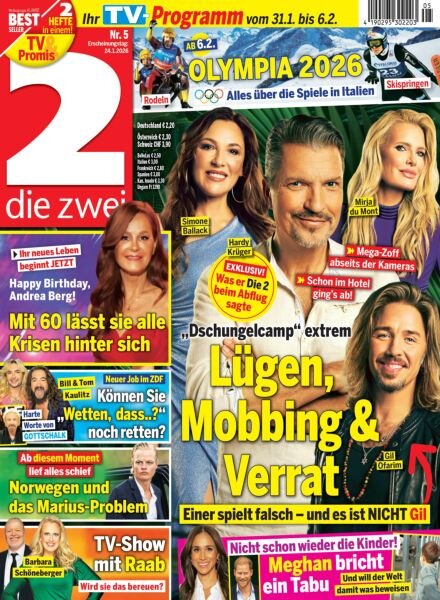 Die 2 – 24 Januar 2026 Cover