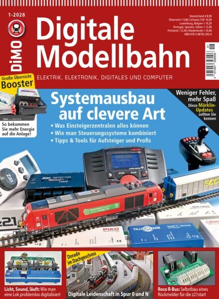 Digitale Modellbahn – Nr 1 2026 Cover