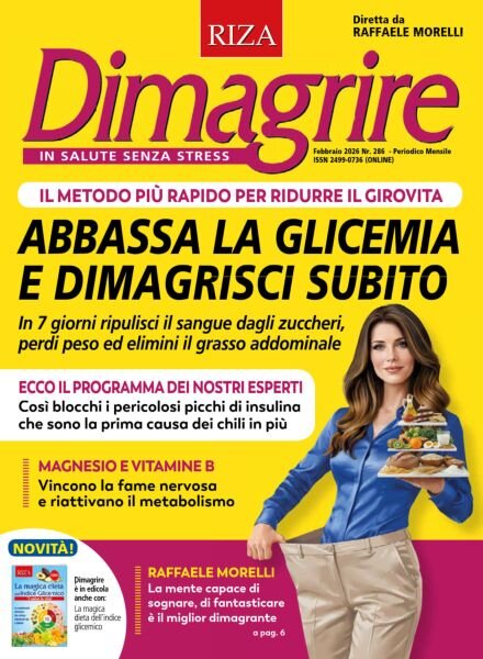 Dimagrire – Febbraio 2026 Cover