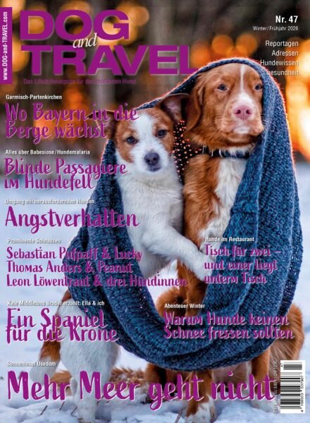 DOGandTRAVEL – Nr 47 2025 Cover