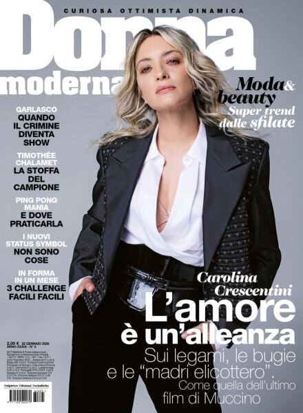 Donna Moderna – 22 Gennaio 2026 Cover