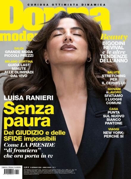 Donna Moderna – 8 Gennaio 2026 Cover