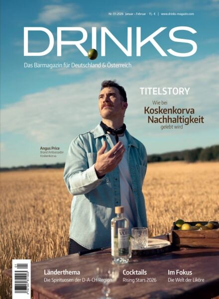 Drinks Germany – Januar 2026 Cover