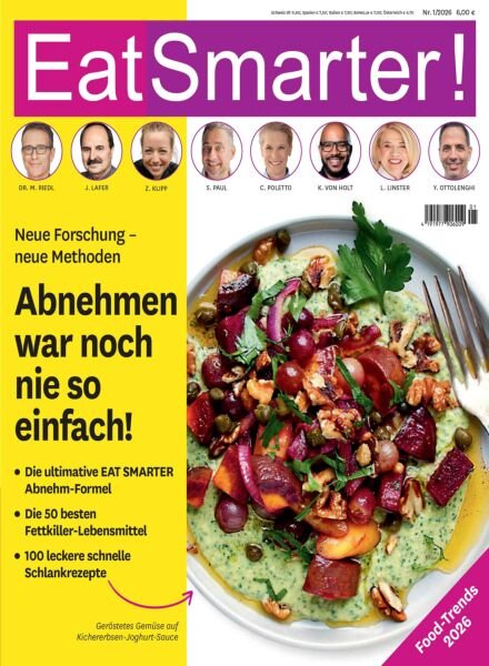 EatSmarter! – 2 Januar 2026 Cover