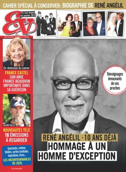 echos Vedettes – 10 Janvier 2026 Cover