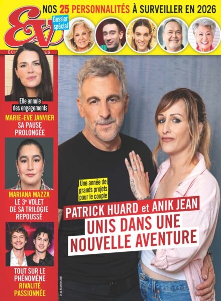echos Vedettes – 24 Janvier 2026 Cover