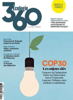 Ecologie 360 – Novembre-Decembre 2025
