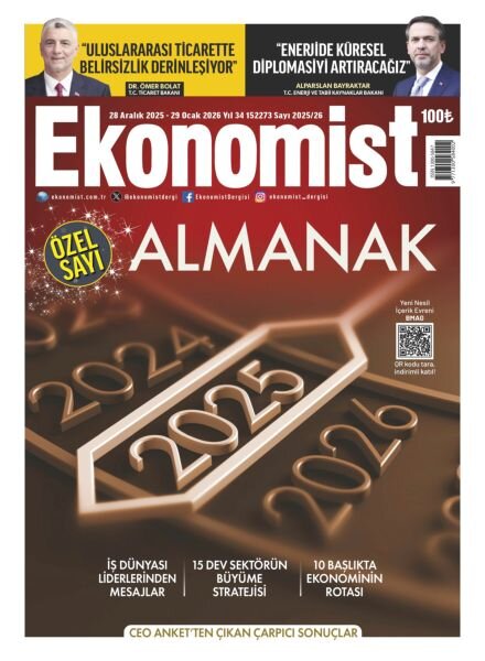 Ekonomist Turkiye – 28 Aralik 2025 Cover