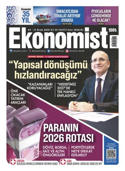 Ekonomist Turkiye – 4 Ocak 2026 Cover