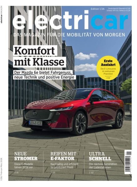 electricar Magazin – Nr 1 2026 Cover