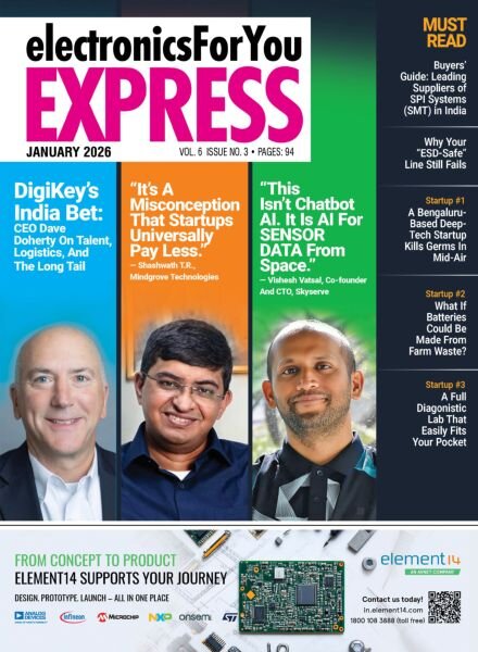 Electronics For You Express – January 2026 Cover