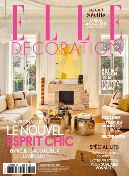 Elle Decoration France – Fevrier-Mars 2026 Cover