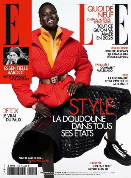 Elle France – Janvier 2026 Cover