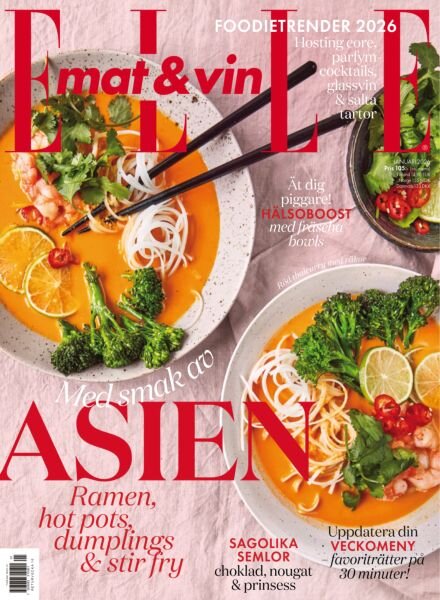 Elle Mat & Vin – Januari 2026 Cover