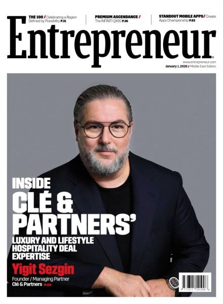 Entrepreneur Middle East – January 1 2026 Cover