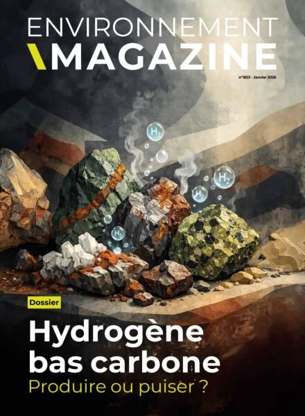 Environnement Magazine – Janvier 2026 Cover