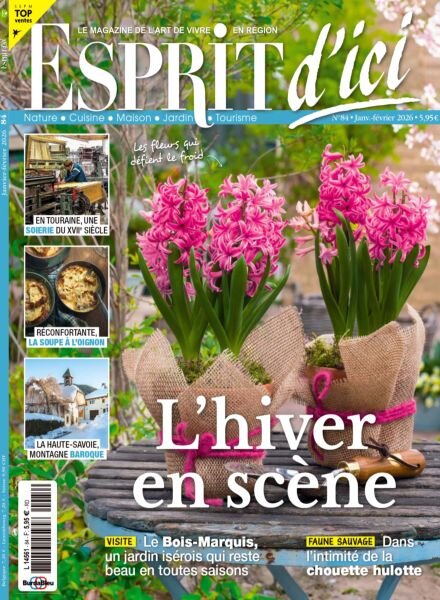 Esprit d’ici – Janvier-Fevrier 2026 Cover