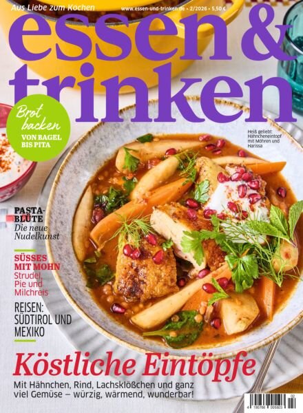 Essen & Trinken – Februar 2026 Cover