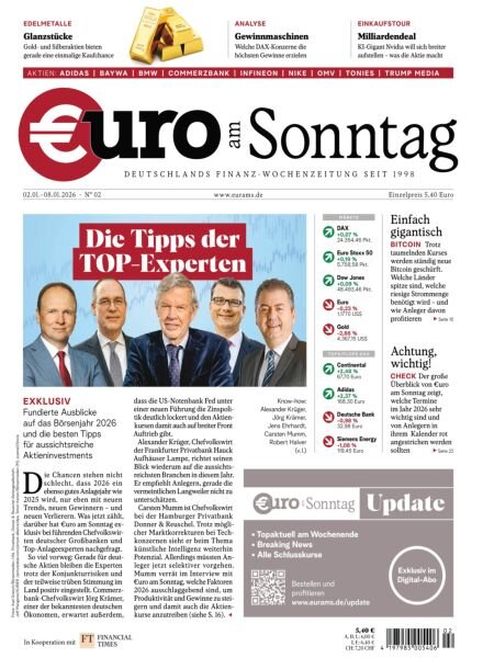 Euro am Sonntag – 2 Januar 2026 Cover