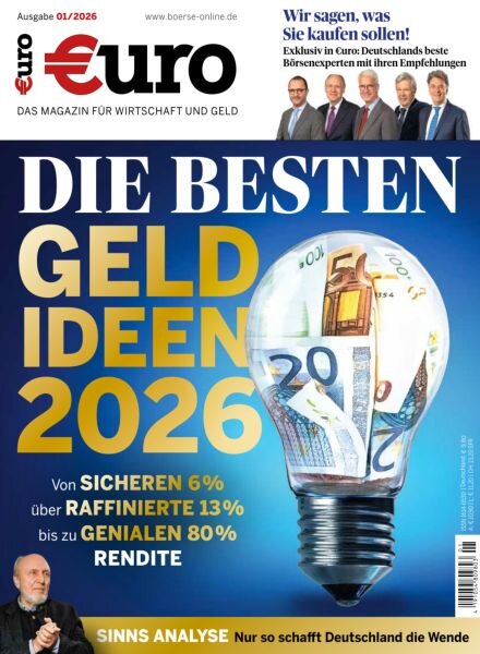 Euro Magazin – Januar 2026 Cover