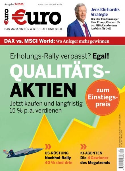 Euro Magazin – Juli 2025 Cover