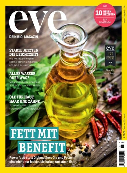 Eve Magazin – Januar-Februar 2026 Cover