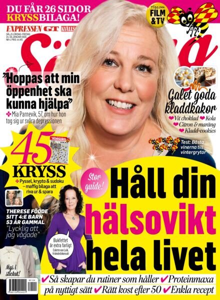 Expressen SOndag – 24 Januari 2026 Cover