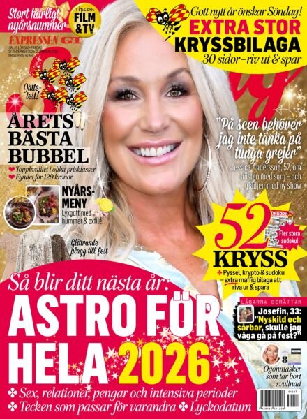 Expressen Sondag – 27 December 2025 Cover