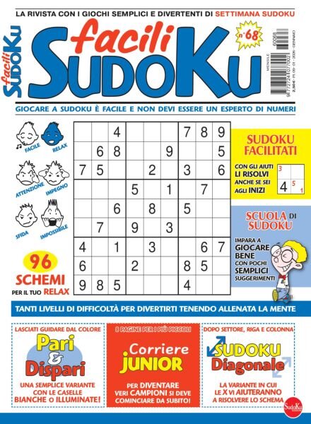 Facili Sudoku – Gennaio 2026 Cover