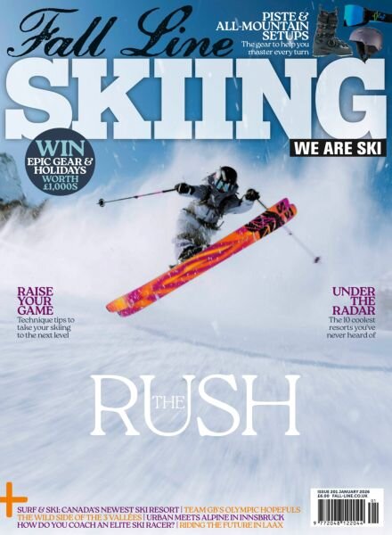 Fall Line Skiing – January 2026 Cover