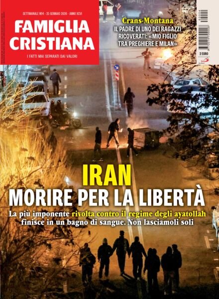 Famiglia Cristiana – 25 Gennaio 2026 Cover