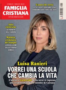 Famiglia Cristiana – 4 Gennaio 2026