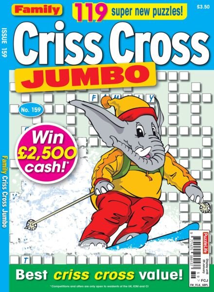 Family Criss Cross Jumbo – January 2026 Cover