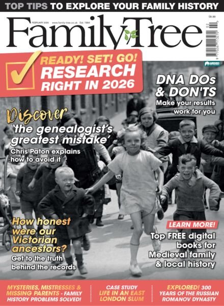 Family Tree UK – February 2026 Cover
