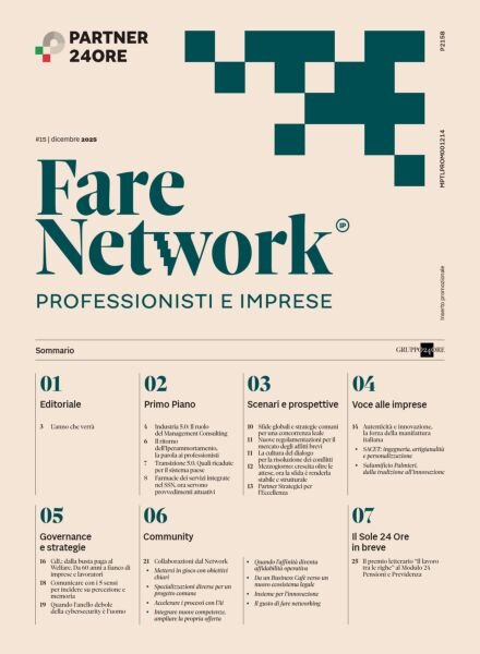 Fare Network Professionisti e imprese – Dicembre 2025 Cover