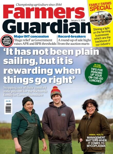 Farmers Guardian – 2 January 2026 Cover