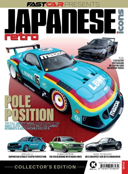 Fast Car Presents – Japanese Retro Icons 2026 Cover
