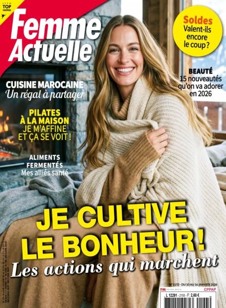 Femme Actuelle – 10 Janvier 2026 Cover