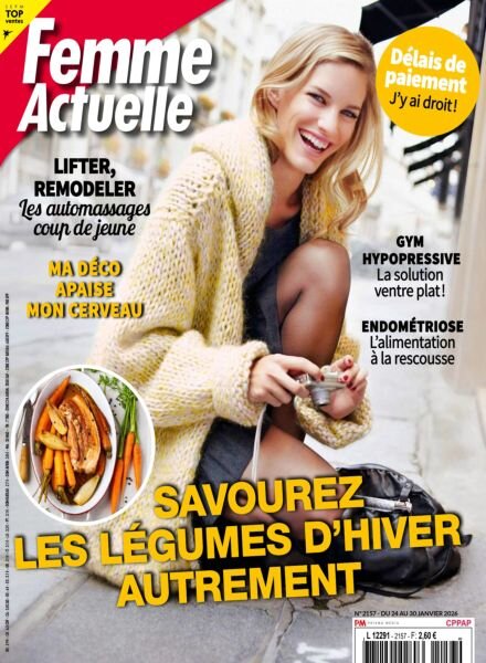 Femme Actuelle – 24 Janvier 2026 Cover
