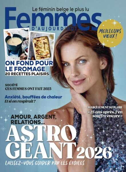 Femmes D’Aujourd’Hui – 1er Janvier 2026 Cover