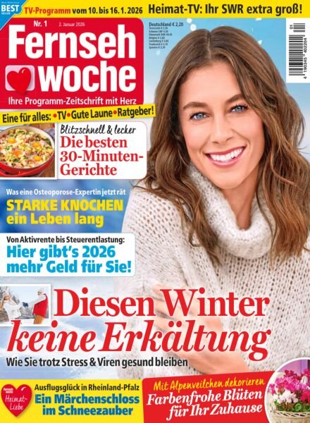 Fernsehwoche – 2 Januar 2026 Cover