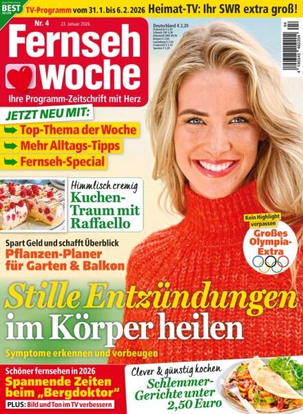 Fernsehwoche – 23 Januar 2026 Cover