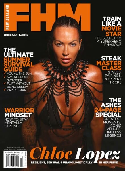FHM New Zealand – December 2025 Cover